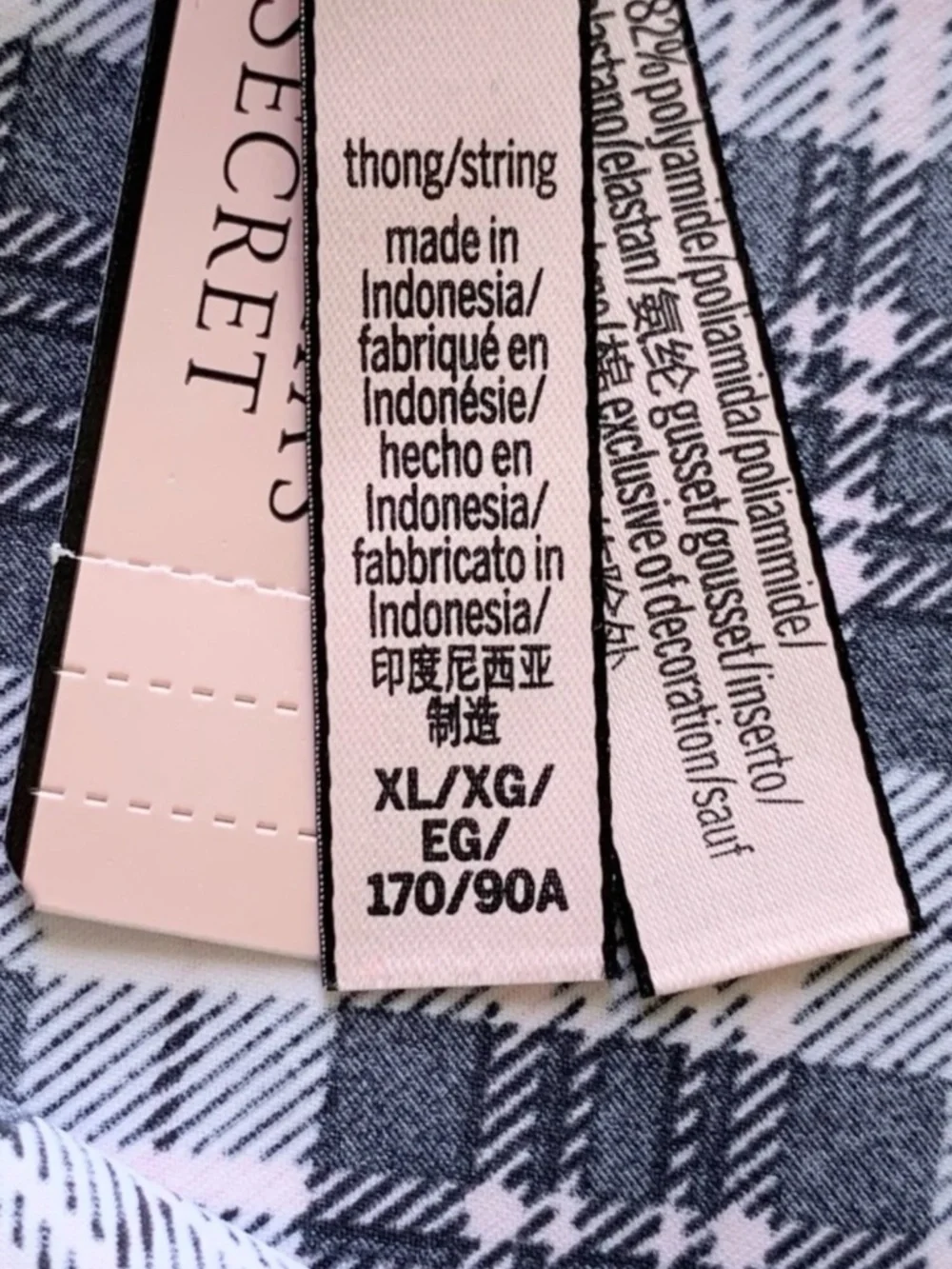 Victoria’s Secret Thong Panties XL New